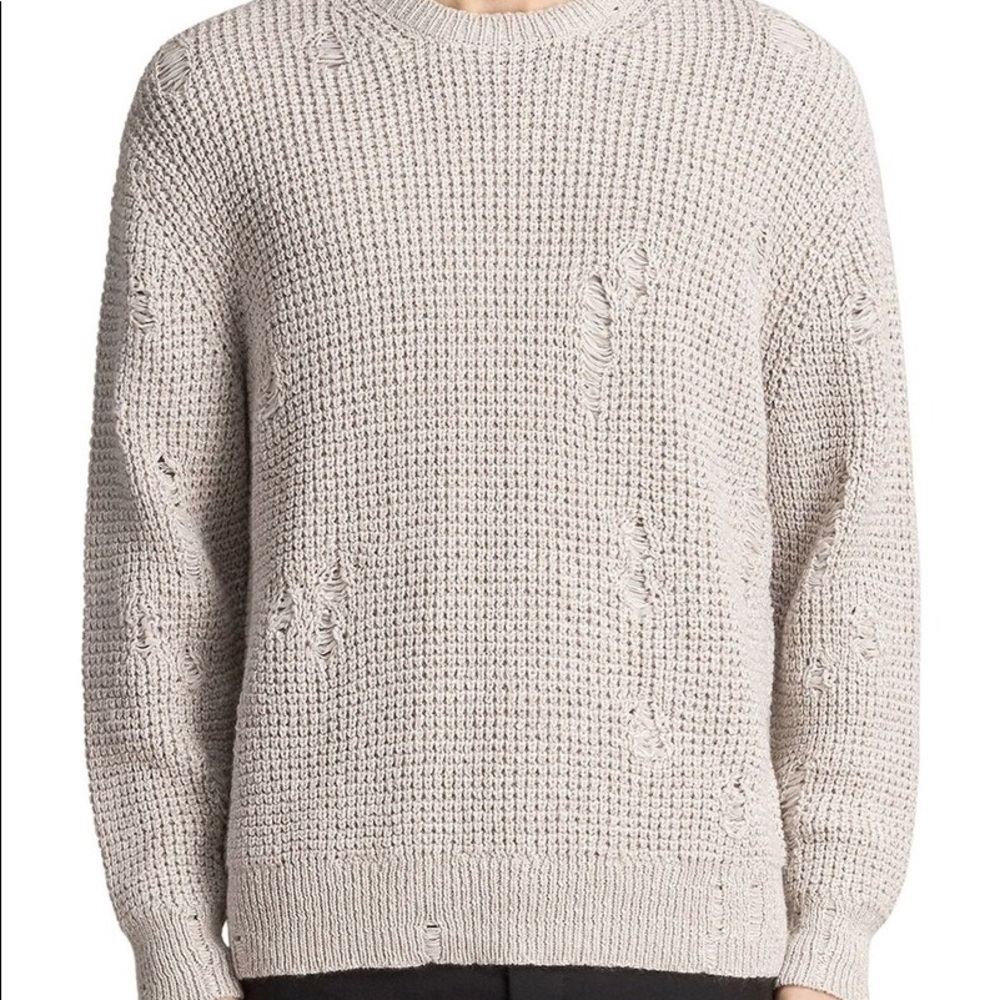 Allsaints Men’s Vektarr Sweater/ Black/ sz. XS